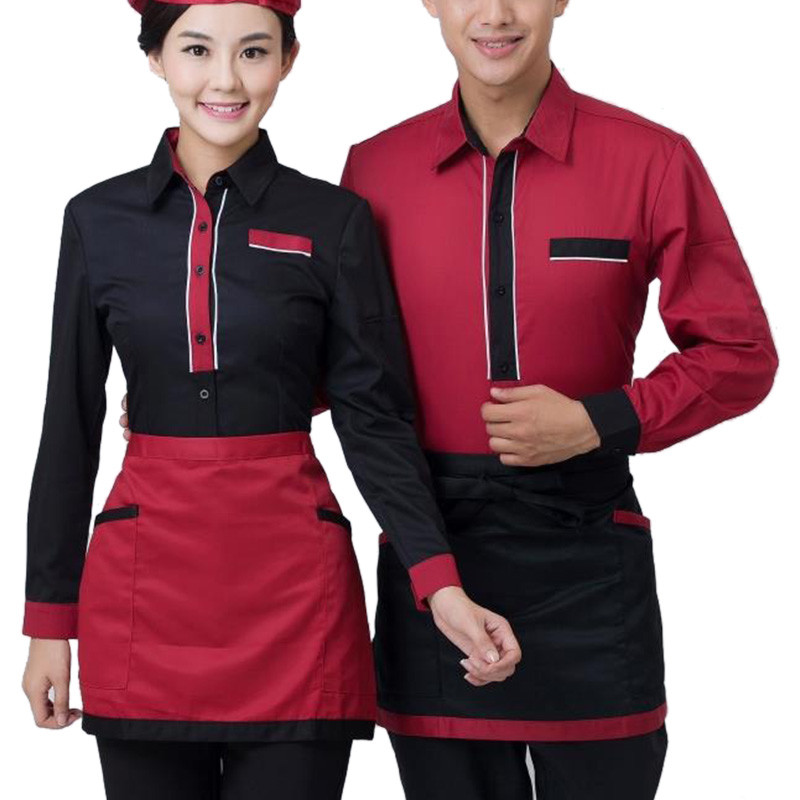 May đồng phục cà phê
